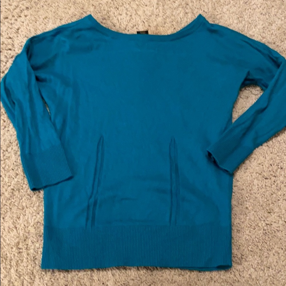 Turquoise top